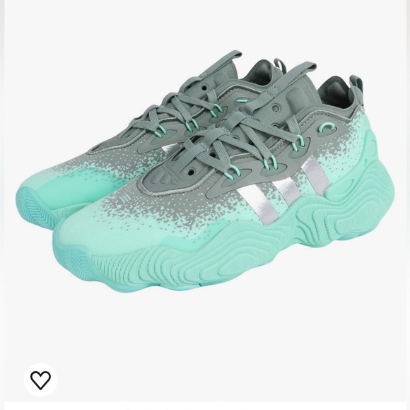 ADIDAS TRAE YOUNG 3 IF5591 BASKETBALL SHOES MINT/SILVER GREEN - Size 10.5 - Picture 2 of 12